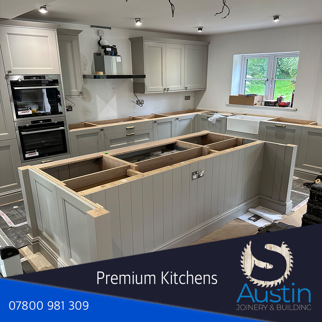 Kitchen project in Derbyshire