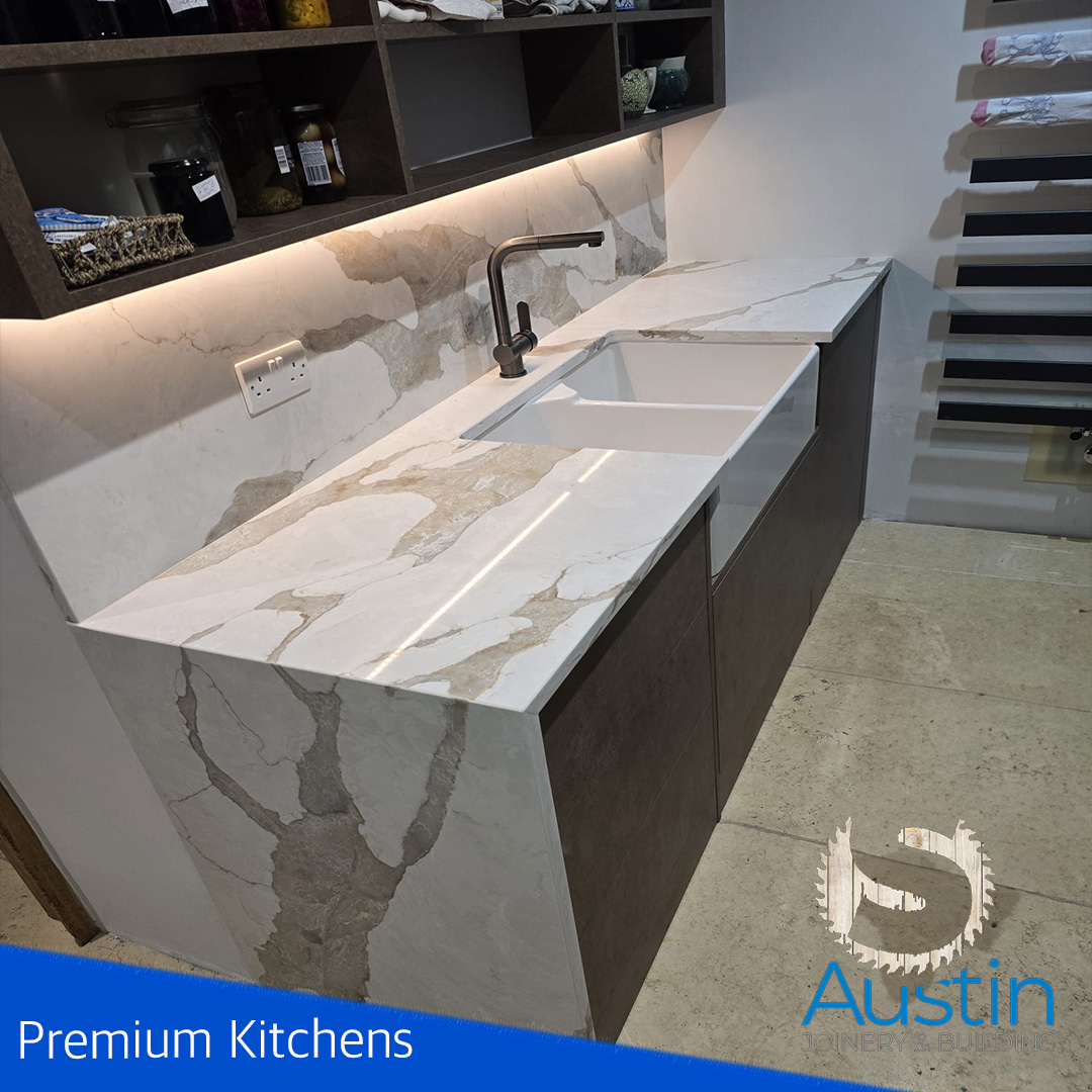 Kitchen project in Derbyshire